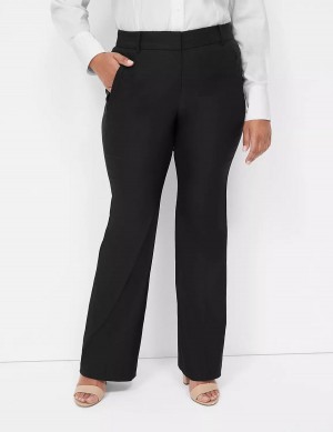 Women Lane Bryant Boot 4-Season Pants Black | KBB8779GB