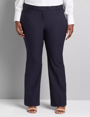 Women Lane Bryant Boot 4-Season Pants Blue | CAI7143SS