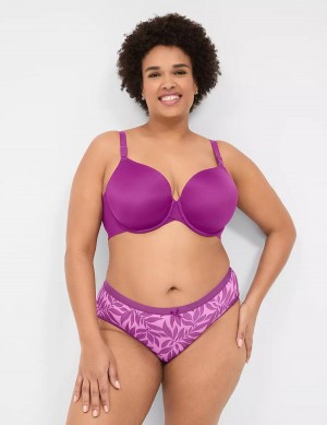 Women Lane Bryant No-Show Hipster Panty Purple | CGN5382AI