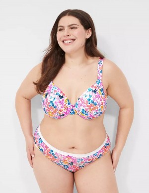 Women Lane Bryant Smooth Lightly Lined Full Coverage Bralettes Multicolor | UNA584DJ