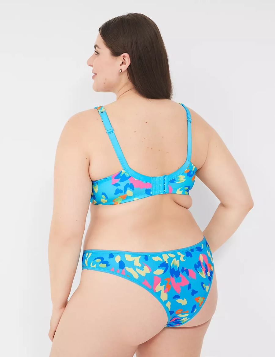 Women Lane Bryant Boost Balconette Bra Blue Multicolor | PND5213AS