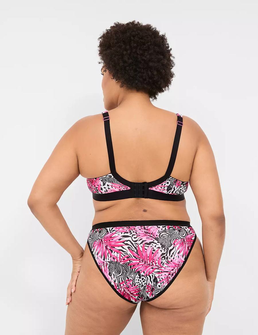Women Lane Bryant Boost Balconette Bra Pink | LIR947IT