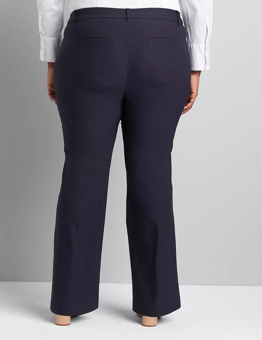 Women Lane Bryant Boot 4-Season Pants Blue | CAI7143SS