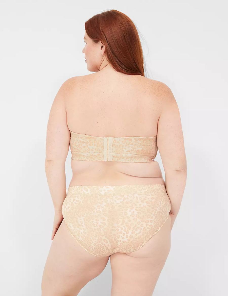 Women Lane Bryant Comfort Bliss Hipster Panty Brown | LOZ9832QD