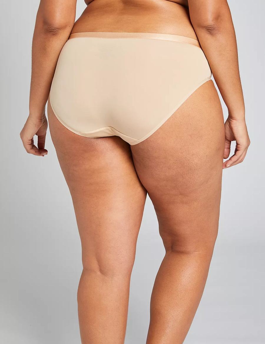 Women Lane Bryant Extra Soft Hipster Panty Beige | QXM5155CN
