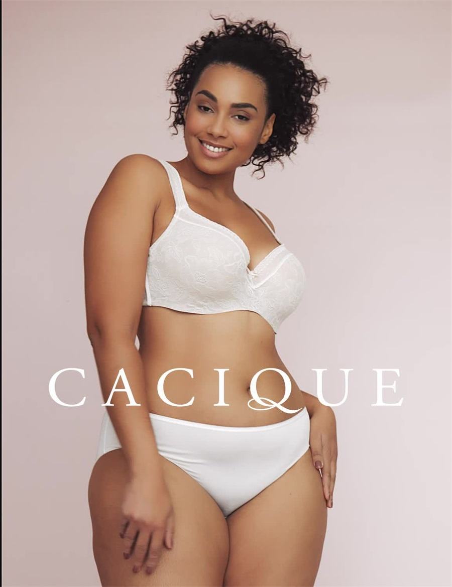 Women Lane Bryant Lightly Lined With Lace Balconette Bra Black | JWR8624PB