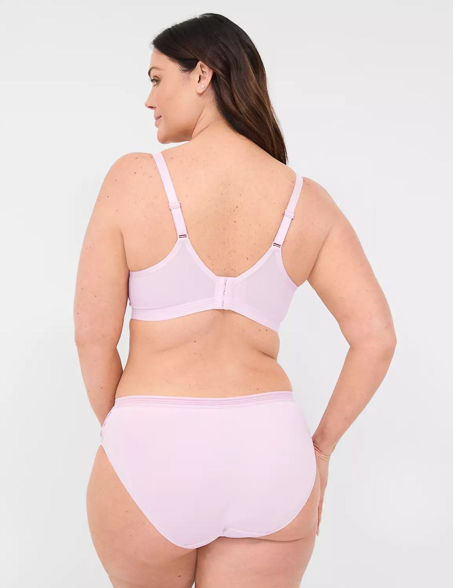 Women Lane Bryant Modern Romance Hipster Panty Purple | PMO1485KU